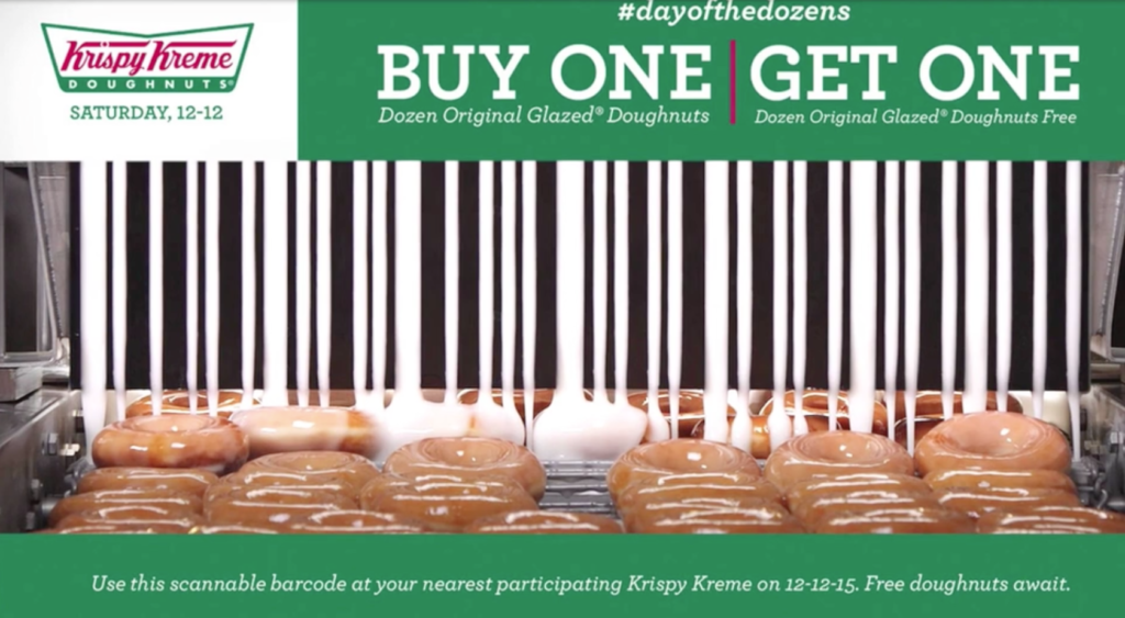 Krispy Kreme 'Day of the Dozen' marketing 