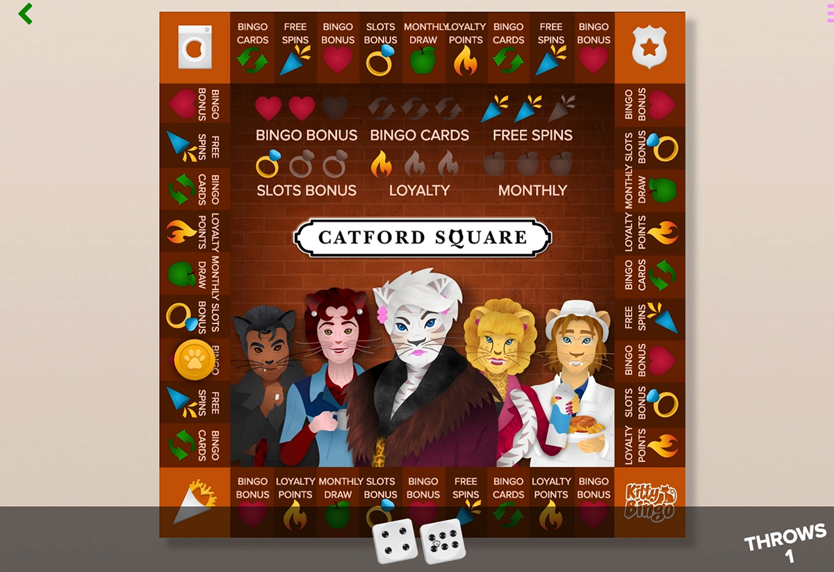 Kitty Bingo Board Game Helps Engagement